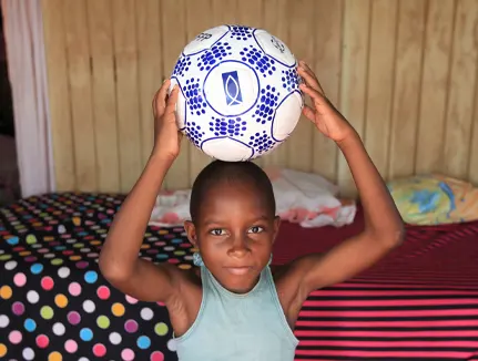 2017 Soccer Ball Gift Recipient